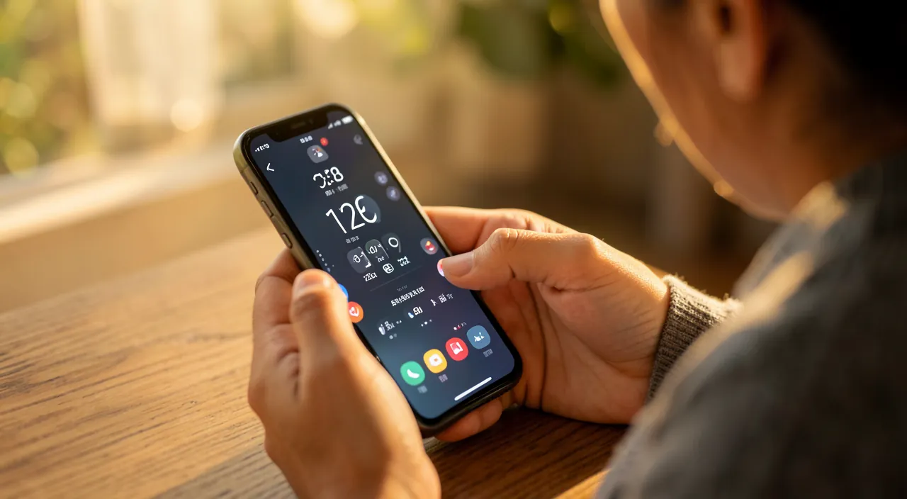 La app Reloj: alarmas, temporizador y husos