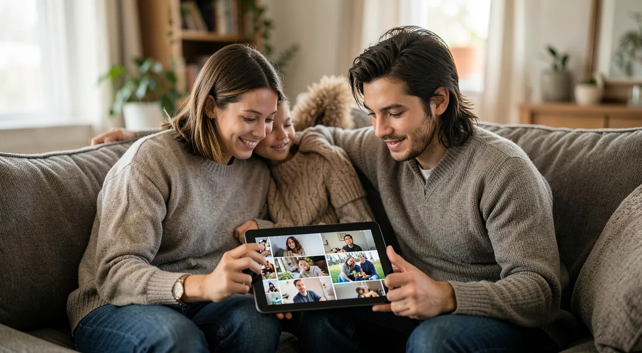 La photothèque partagée en famille : mode d'emploi