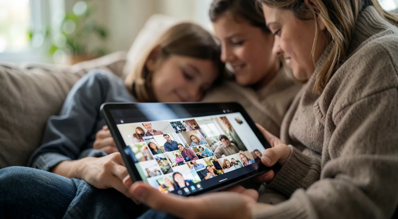 La photothèque partagée en famille : mode d'emploi