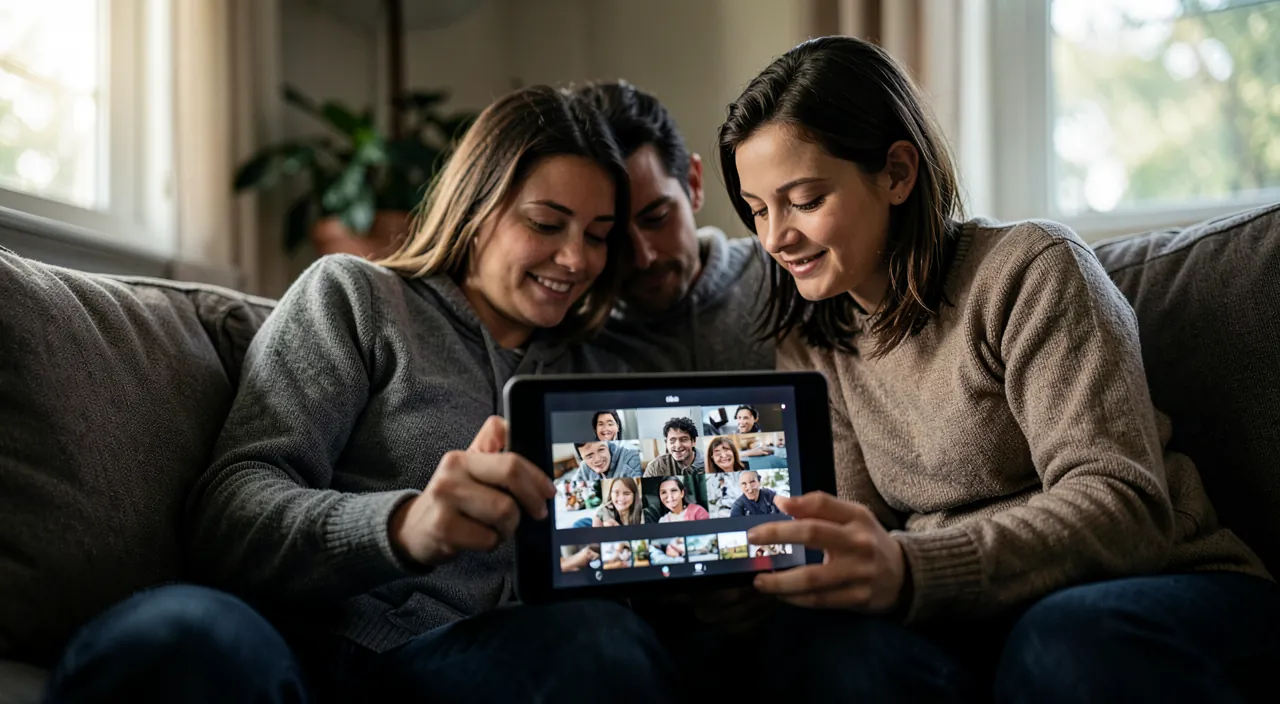 La photothèque partagée en famille : mode d'emploi