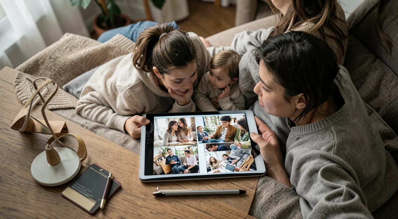 La photothèque partagée en famille : mode d'emploi