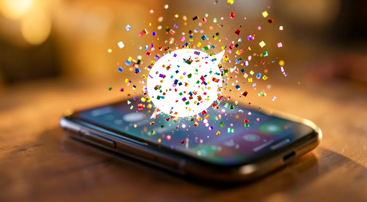 Envoyer des messages animés avec les effets iMessage