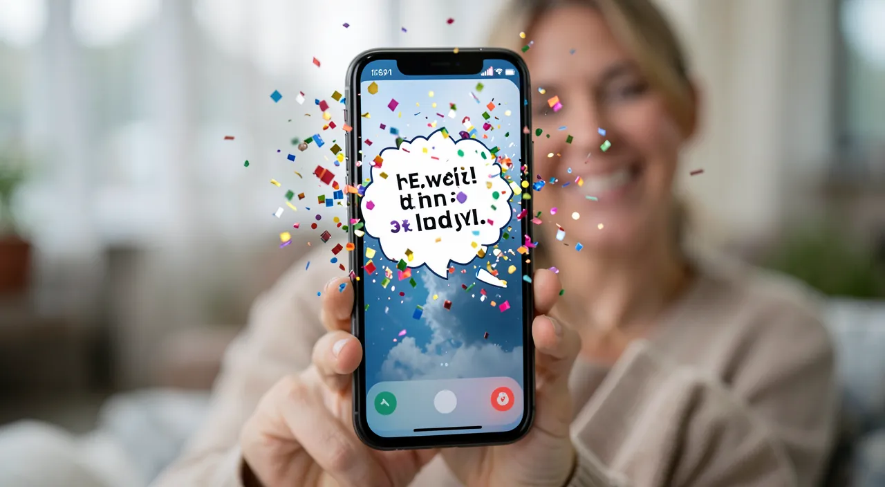 Envoyer des messages animés avec les effets iMessage