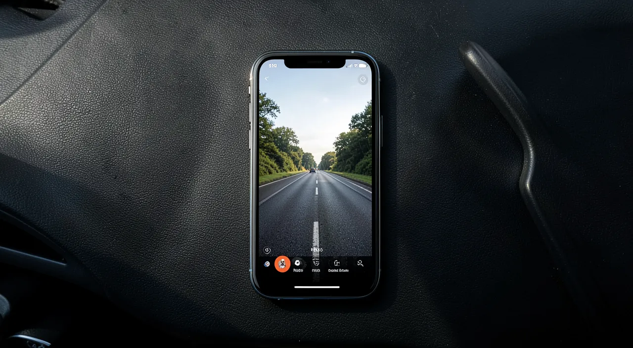 Driving Mode to stay focused on the road