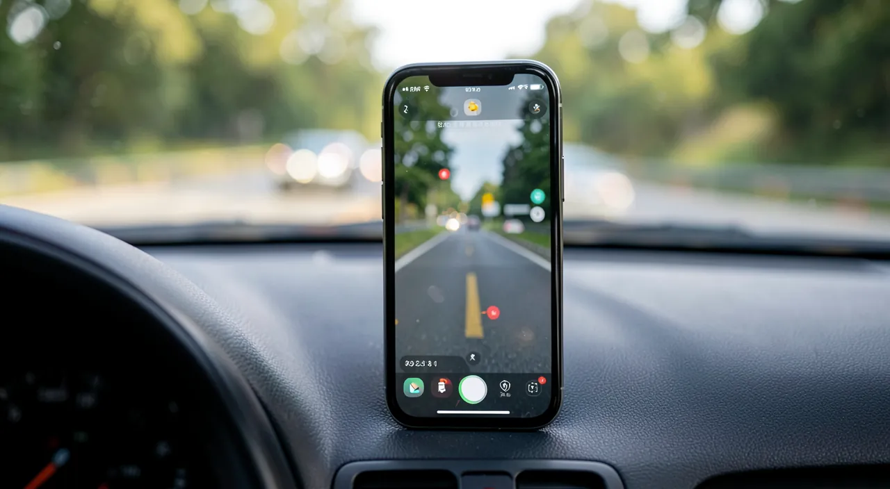 Driving Mode to stay focused on the road
