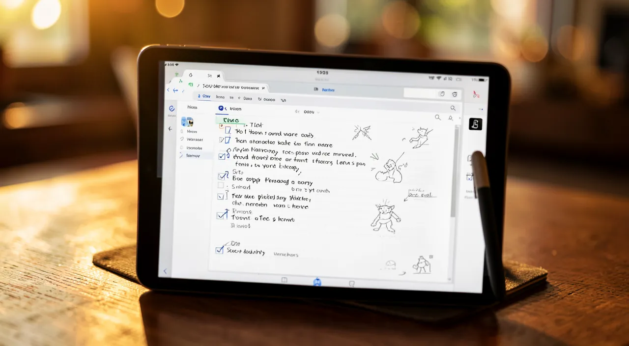 L'app Notes : organiser ses idées