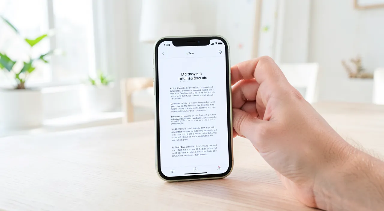 Scanner un document avec l&rsquo;app Notes