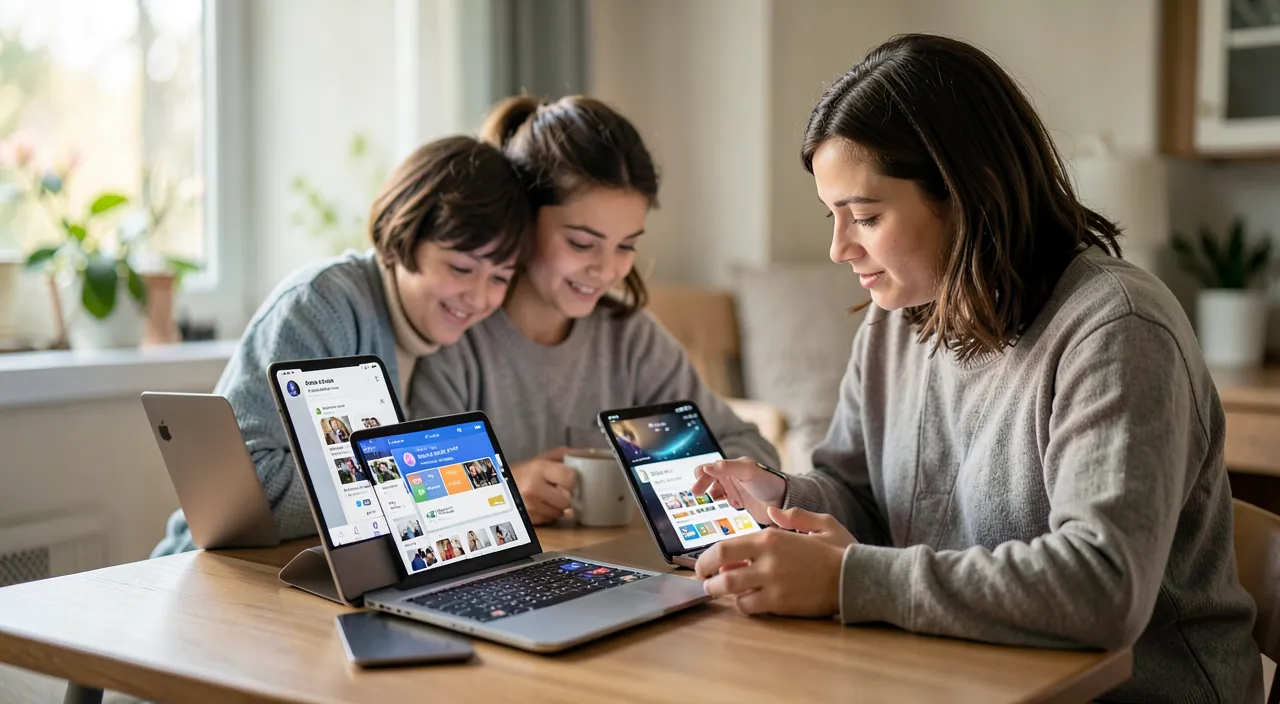 Le partage familial Apple : abonnements et achats