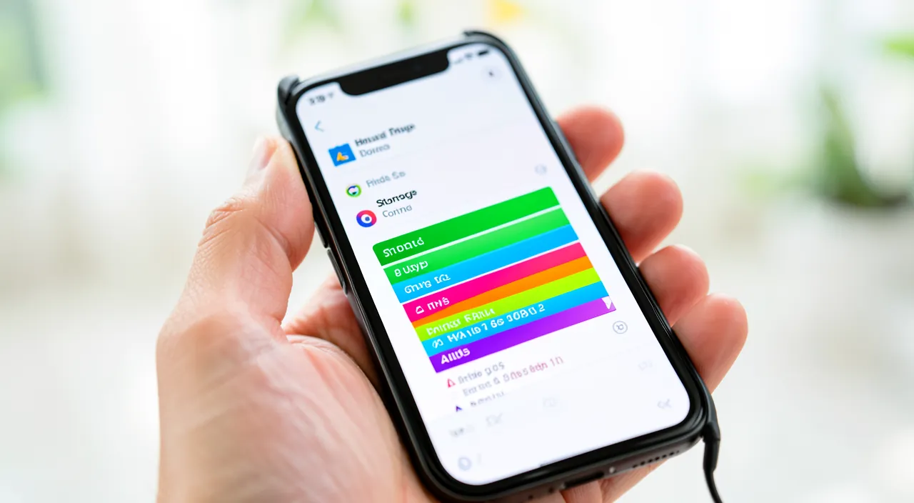 Limpiar el almacenamiento del iPhone