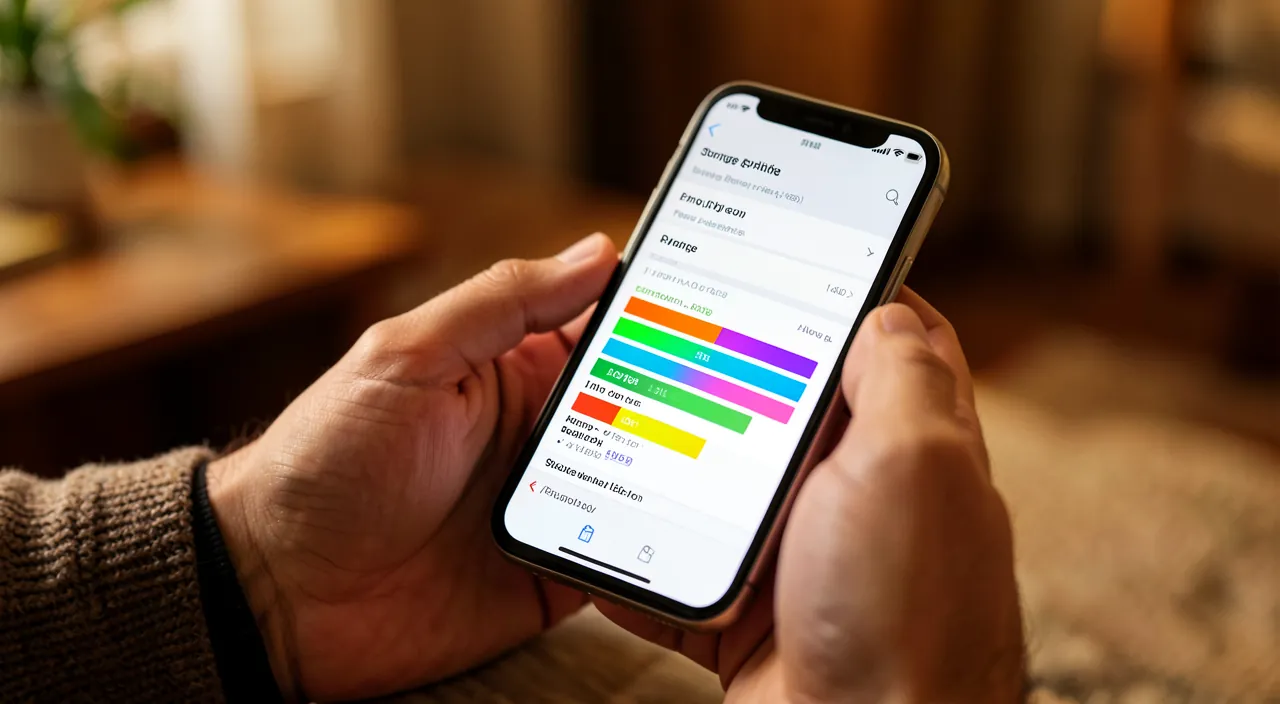 Limpiar el almacenamiento del iPhone