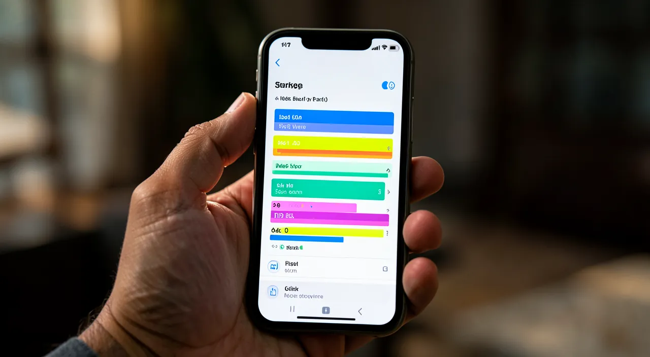 Limpiar el almacenamiento del iPhone