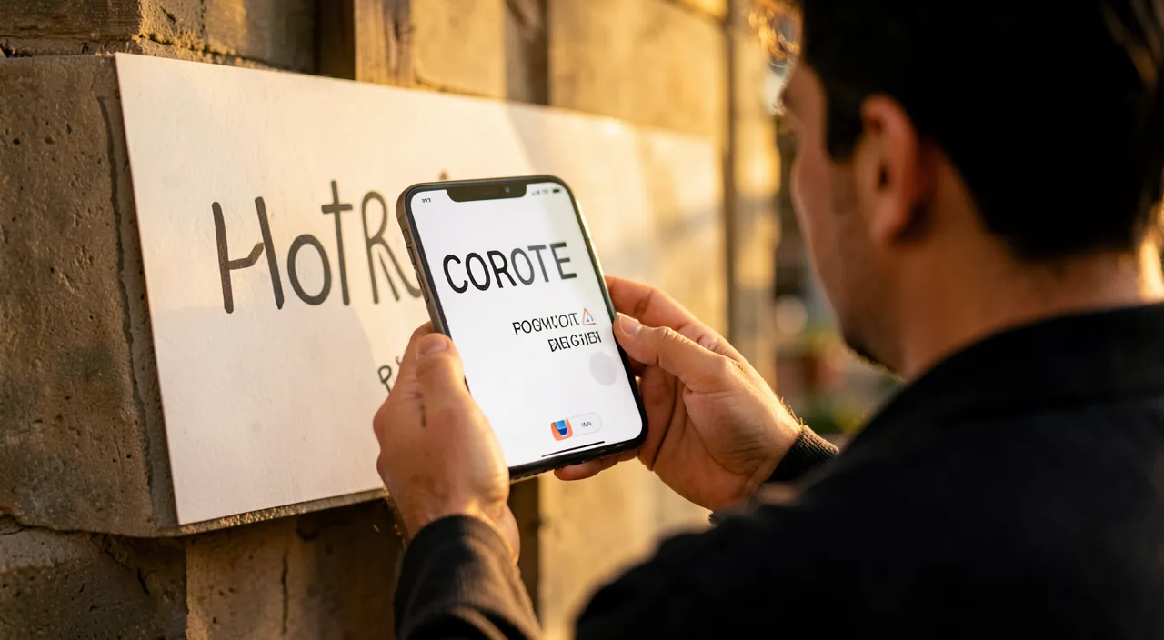 Copier le texte présent sur une photo