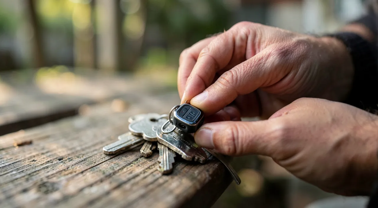 Finding your items with a tracker