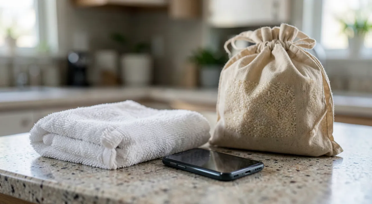 Téléphone tombé dans l&rsquo;eau : les bons gestes, tout de suite