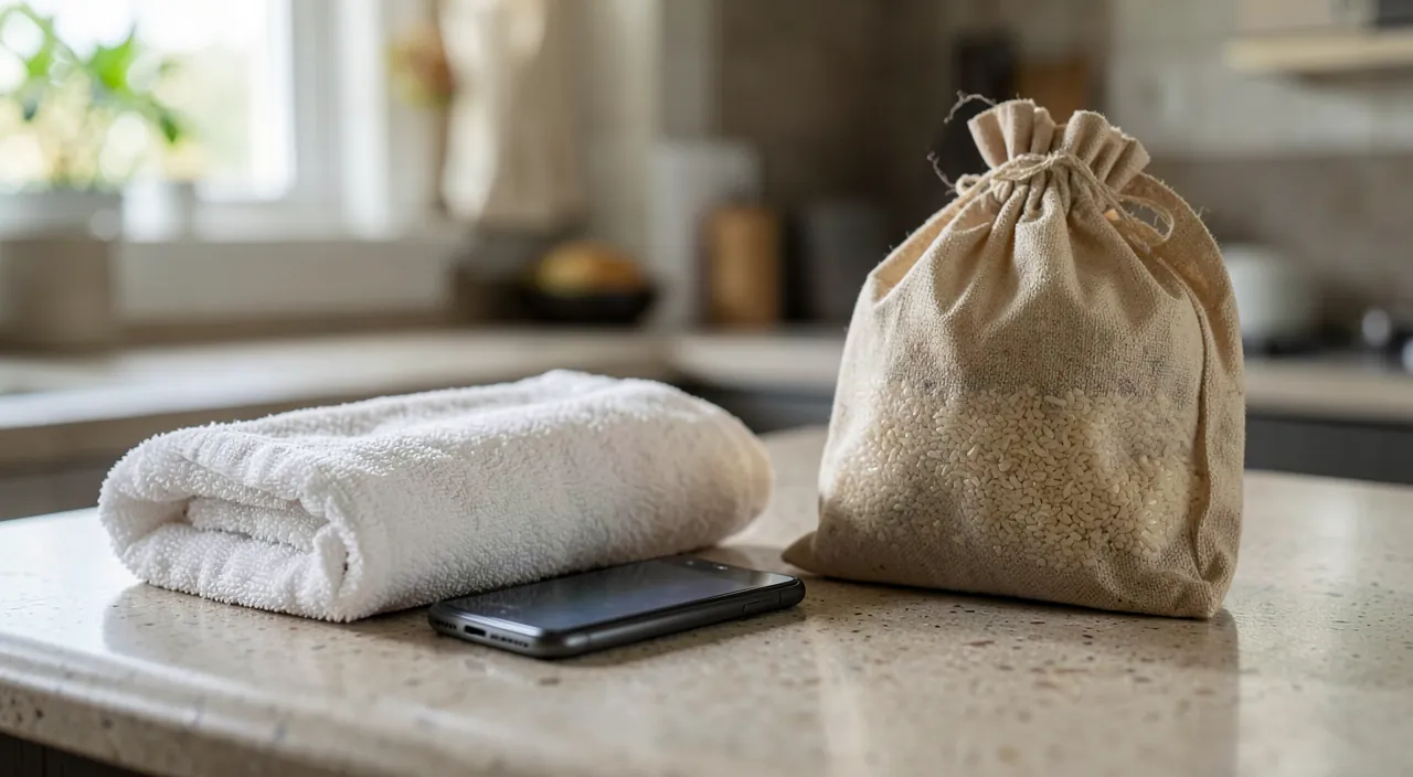 Téléphone tombé dans l'eau : les bons gestes, tout de suite