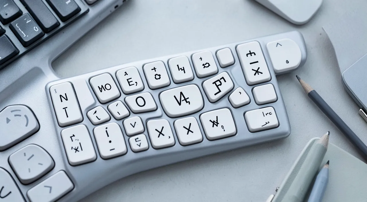 Die Tastatur wechselt von selbst die Sprache
