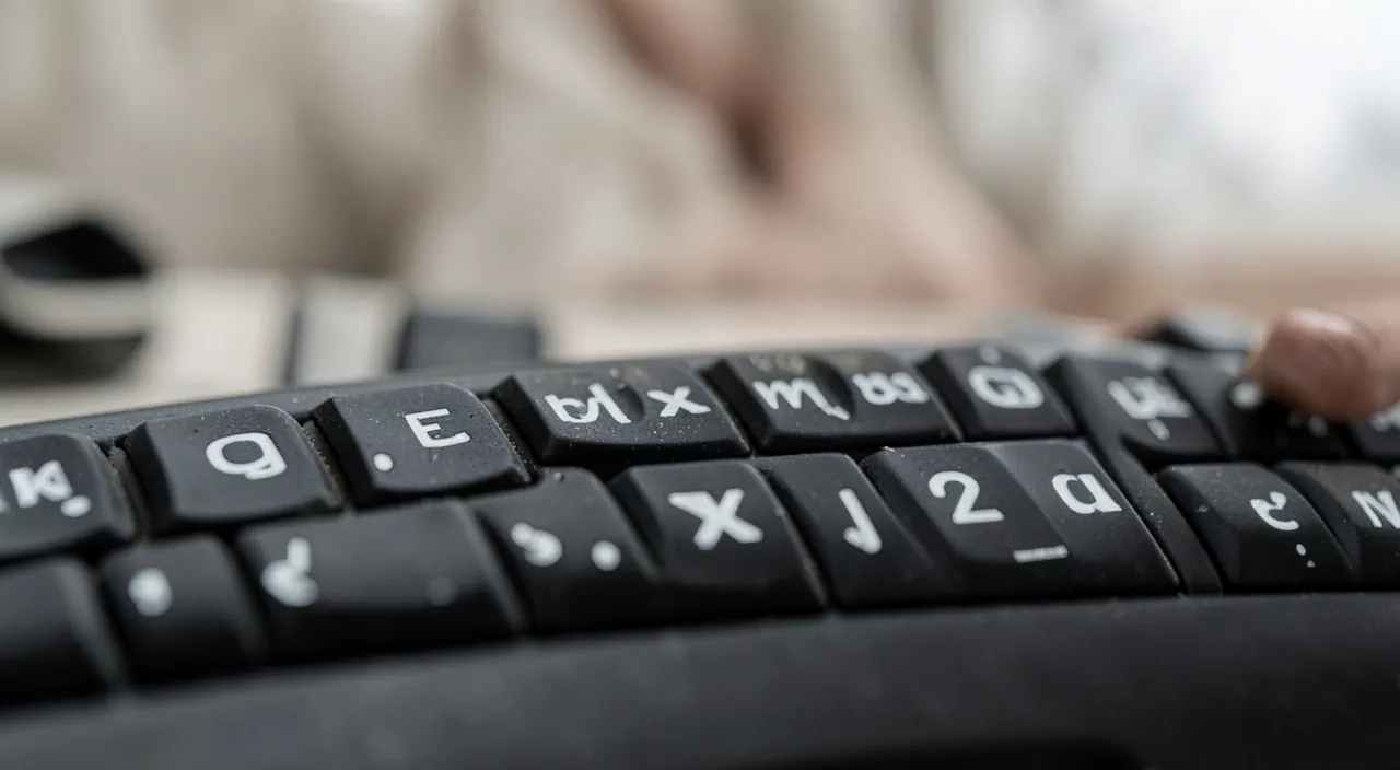 Die Tastatur wechselt von selbst die Sprache