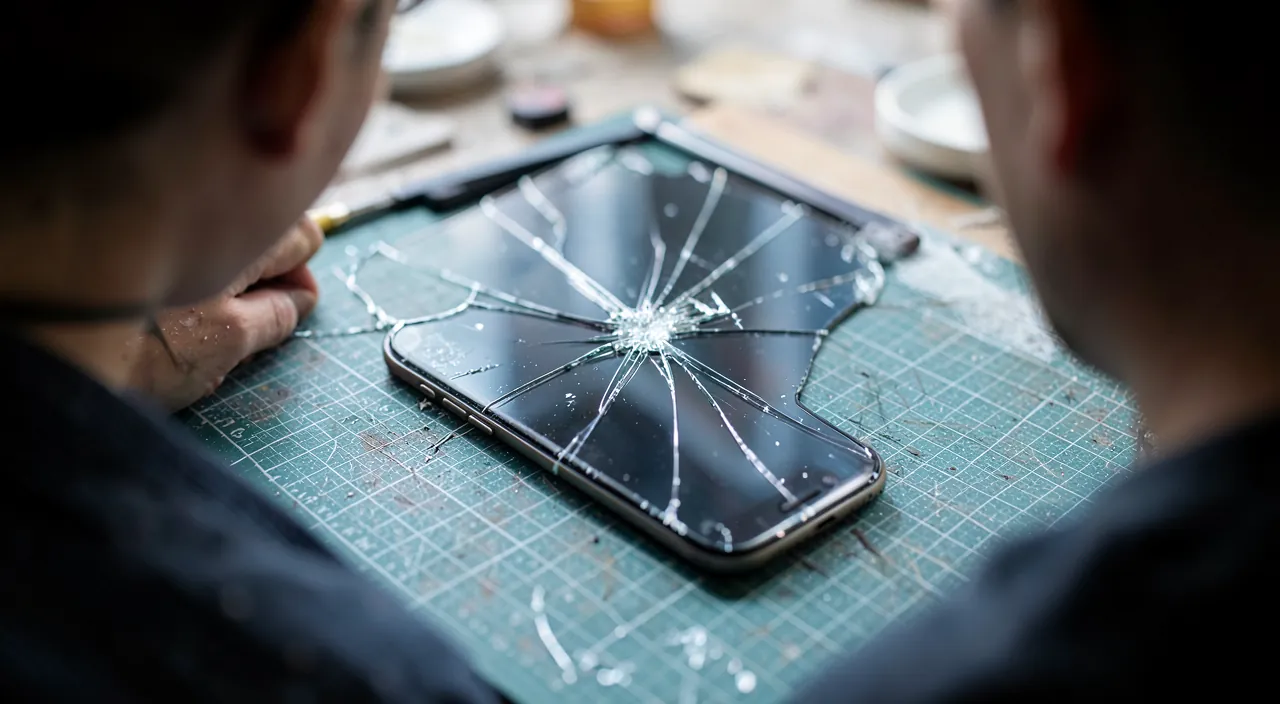Écran fissuré : réparer, remplacer ou continuer ?