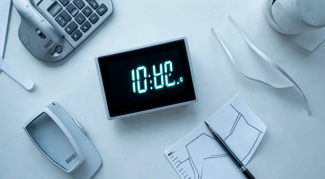 L'heure et la date se dérèglent toutes seules