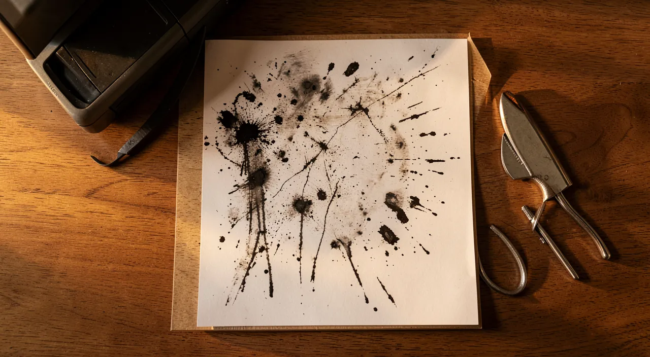 L'imprimante fait des taches ou des traces