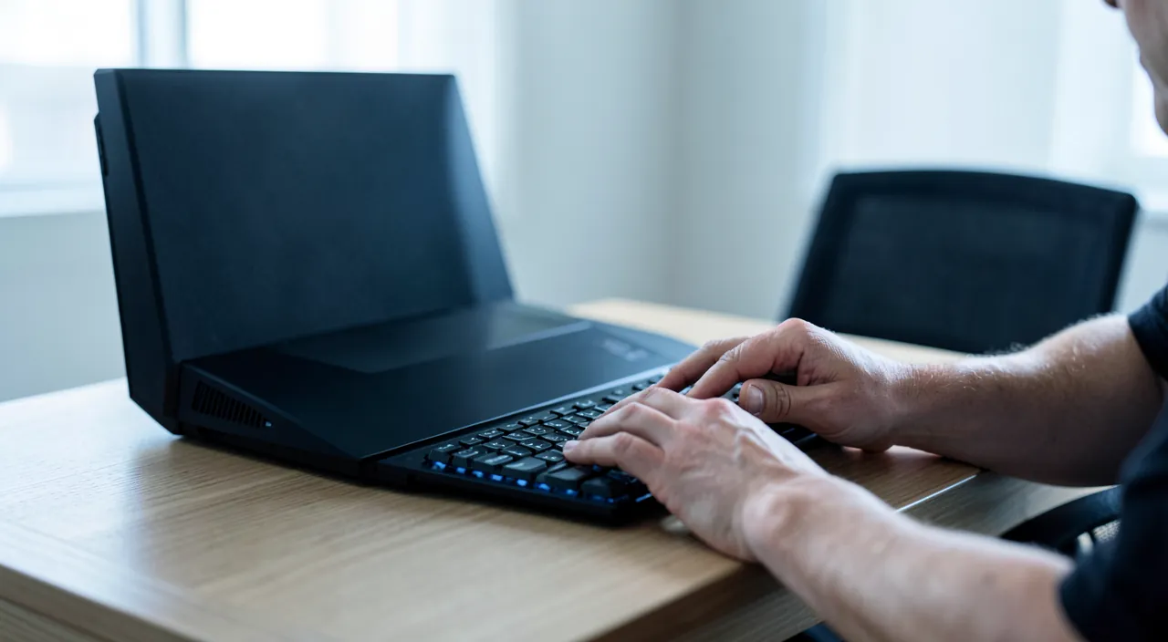 Der Computer schaltet sich von selbst aus