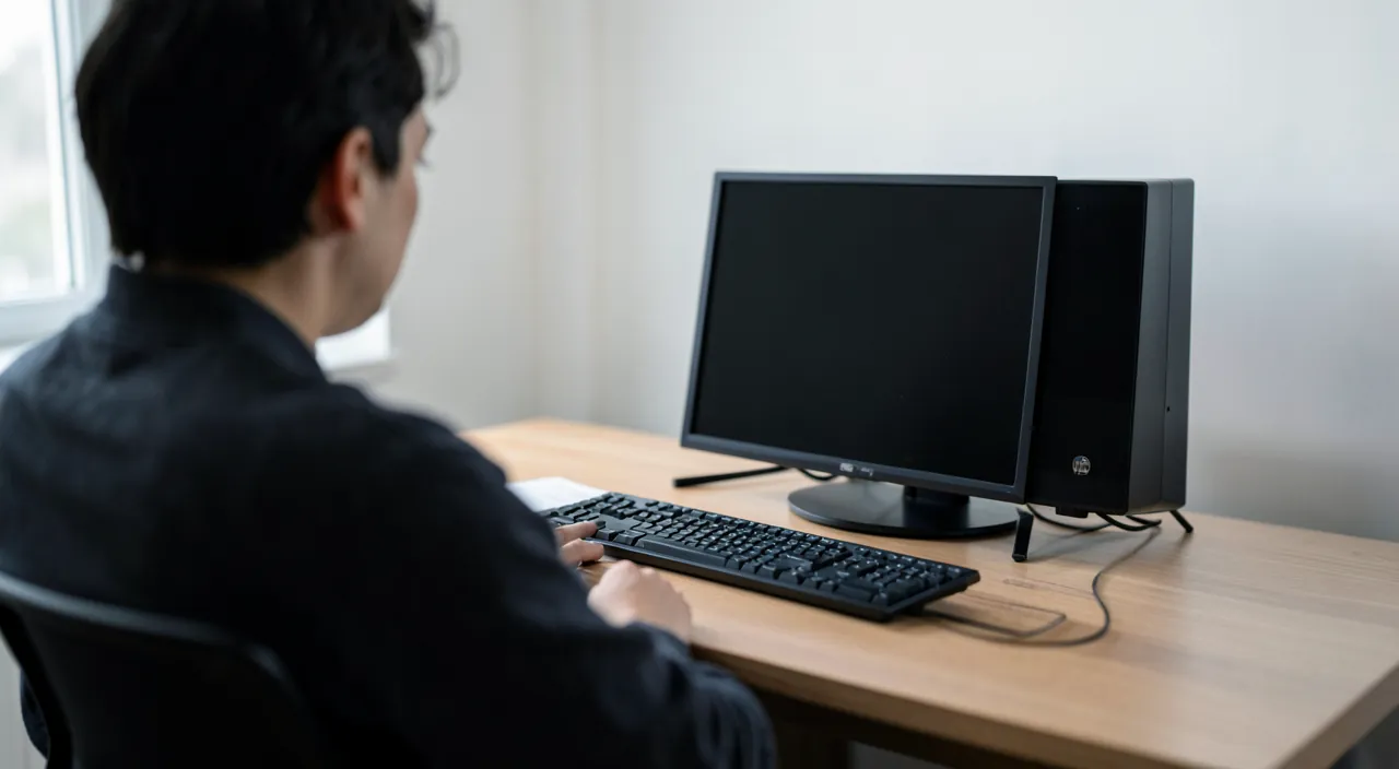 Der Computer schaltet sich von selbst aus