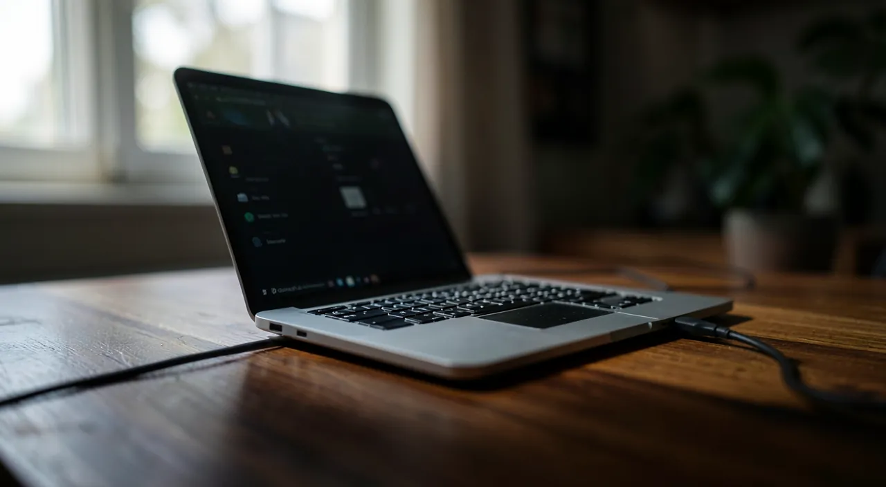 A laptop that won't charge