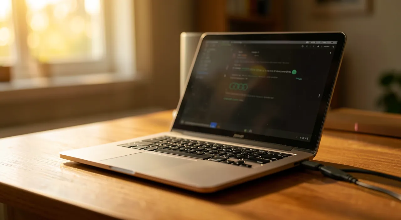 A laptop that won't charge