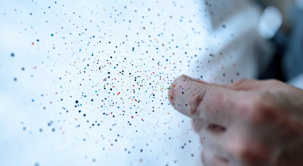 Stains or dead pixels on the screen