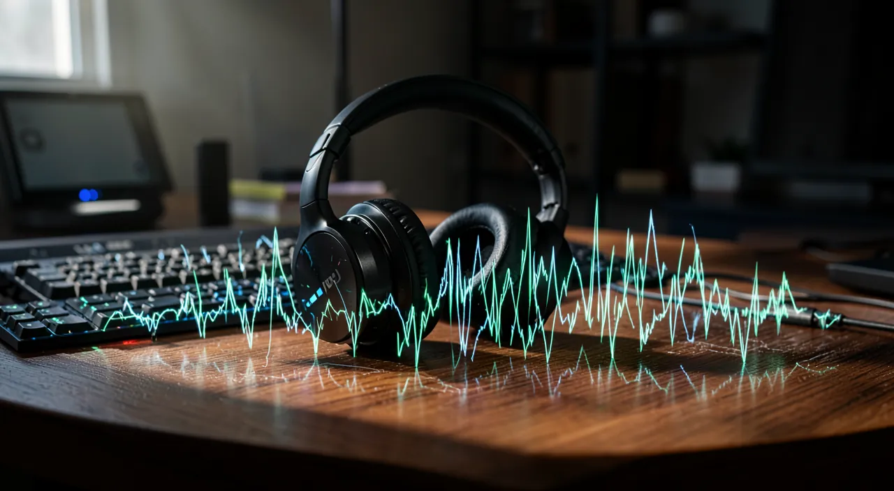 El sonido chisporrotea en el auricular