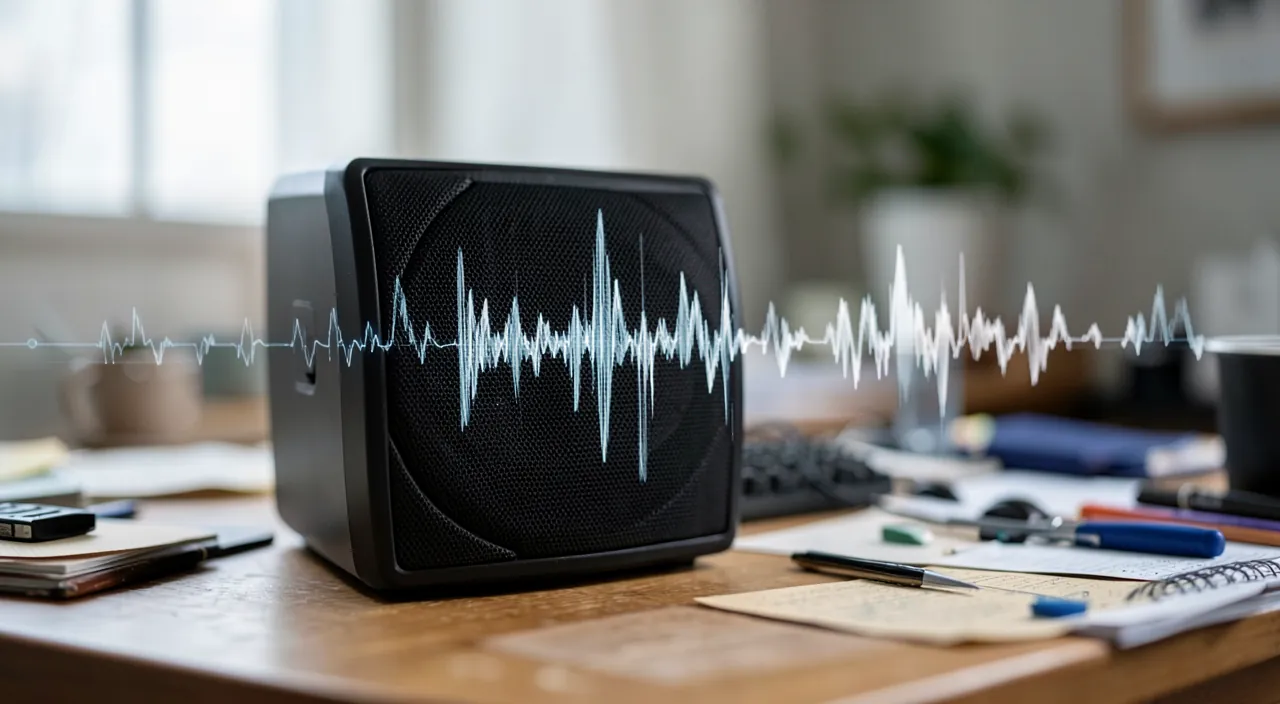 El sonido está saturado o chisporrotea