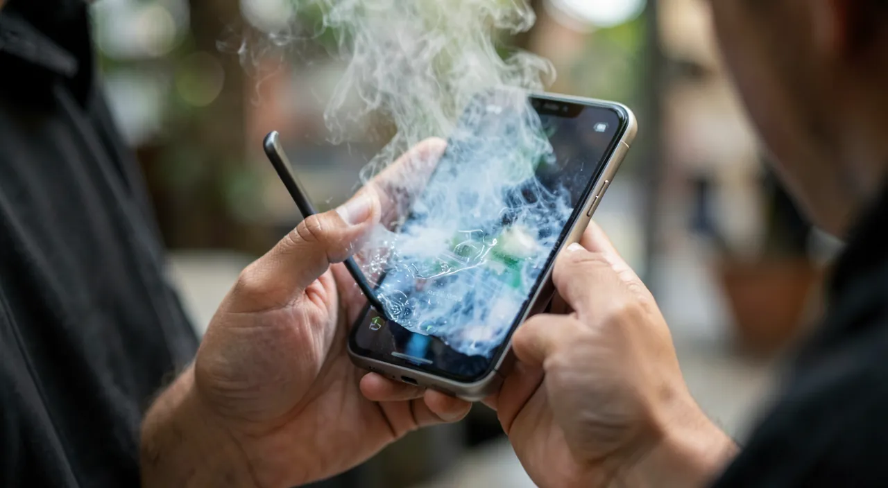 El teléfono se calienta anormalmente