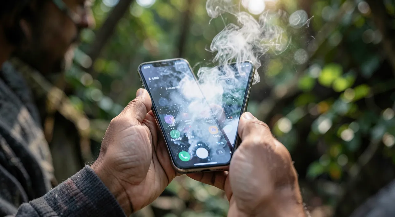 El teléfono se calienta anormalmente