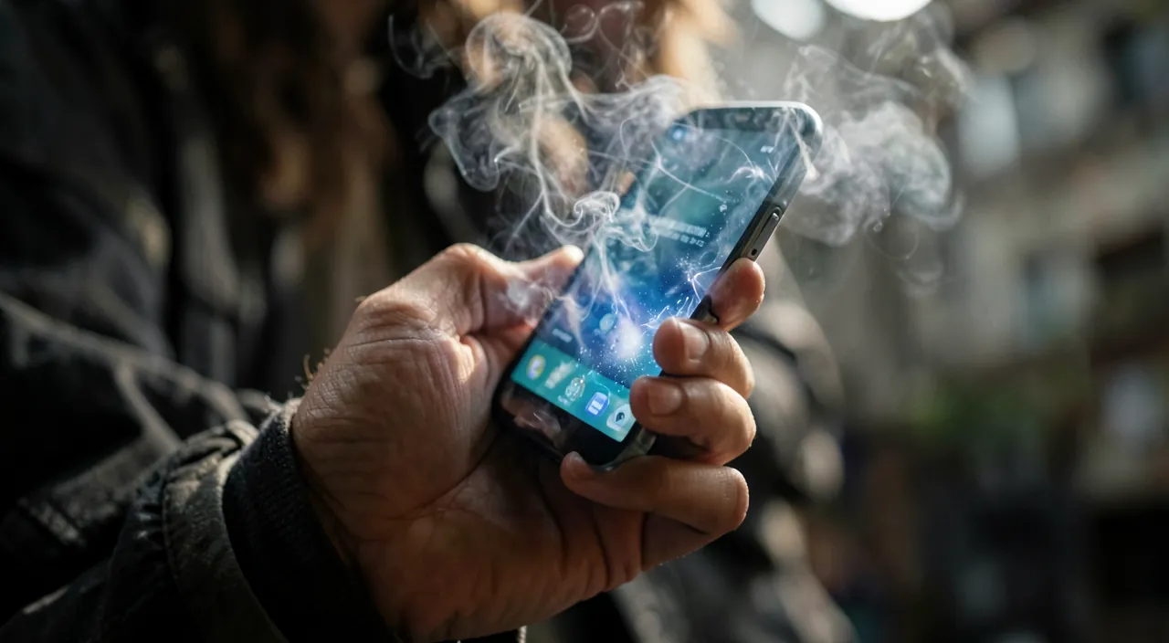 El teléfono se calienta anormalmente