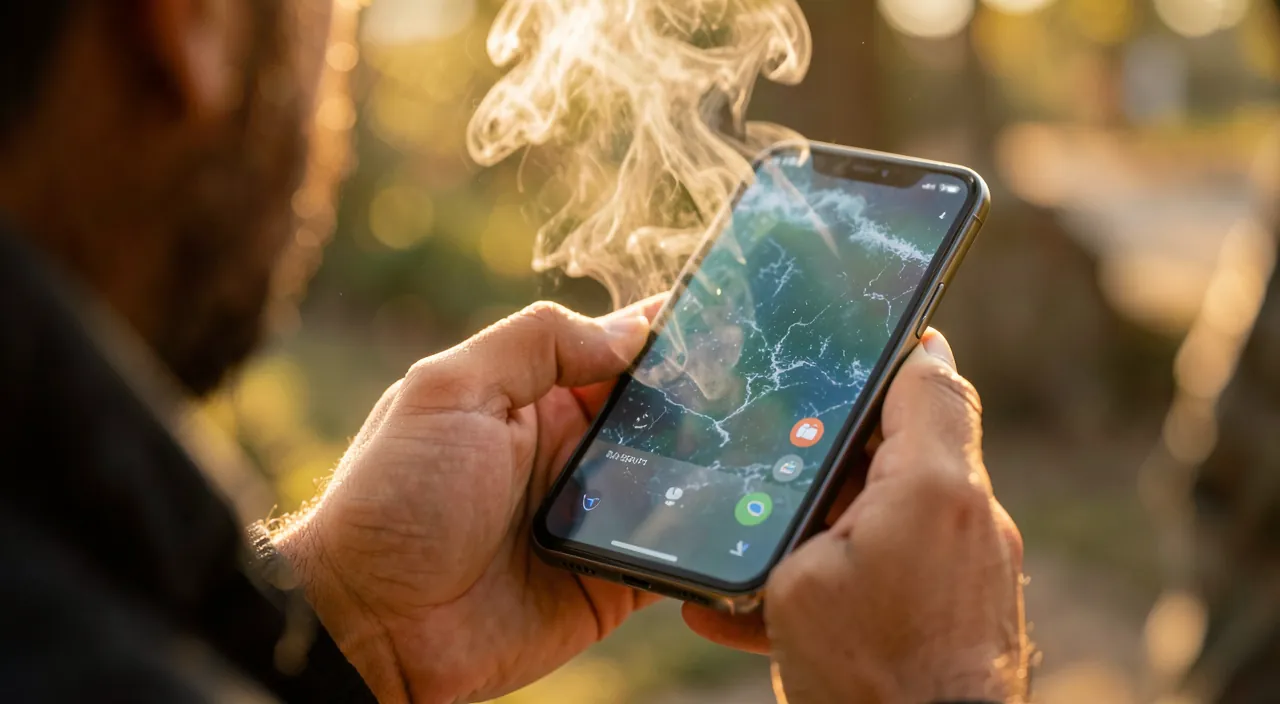 El teléfono se calienta anormalmente