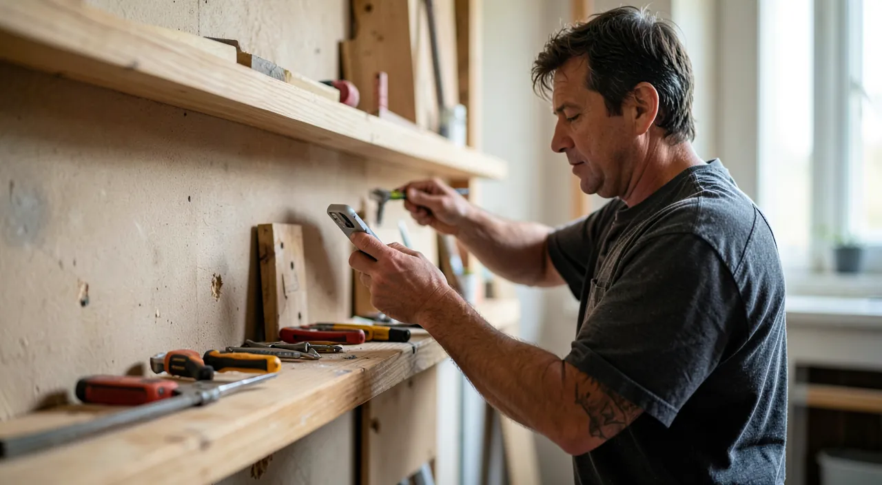 Bricoler épaulé par l'IA : diagnostic, tutos, listes de courses