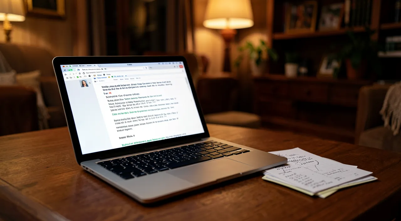 Comprendre et répondre à un mail en anglais avec l'IA