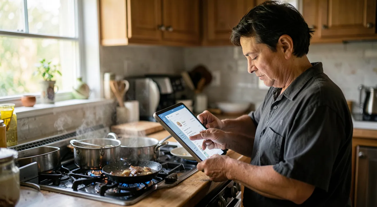 L'IA en cuisine : menus, restes et courses simplifiés
