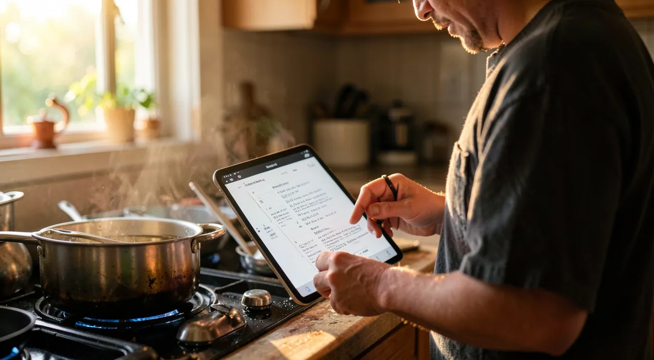 L'IA en cuisine : menus, restes et courses simplifiés
