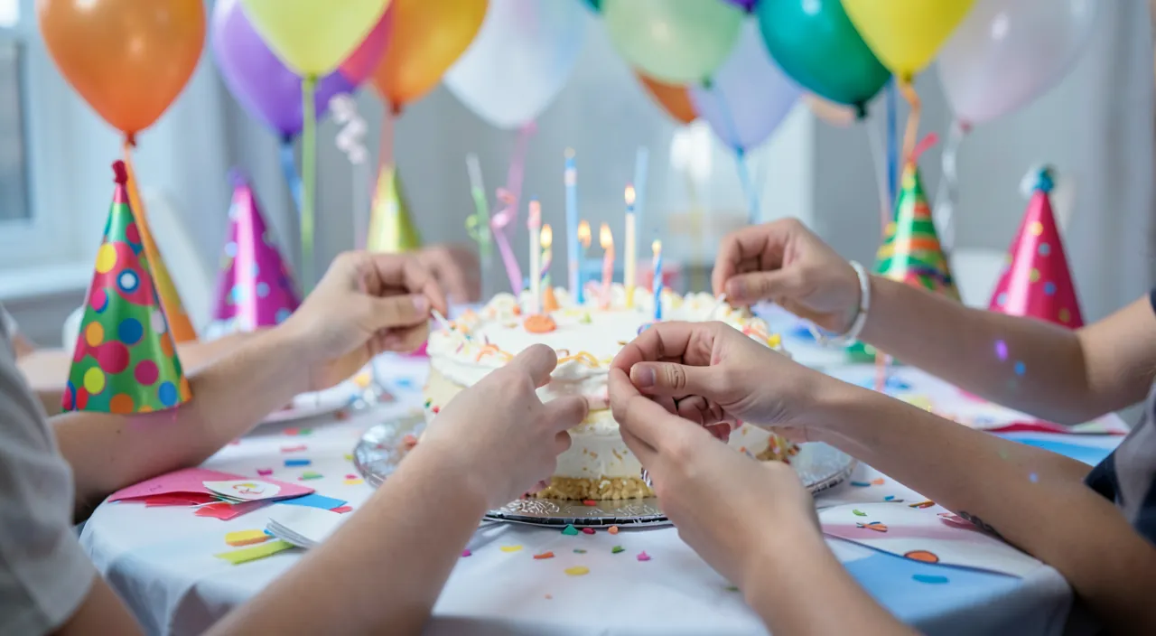 Organizing a birthday party with AI