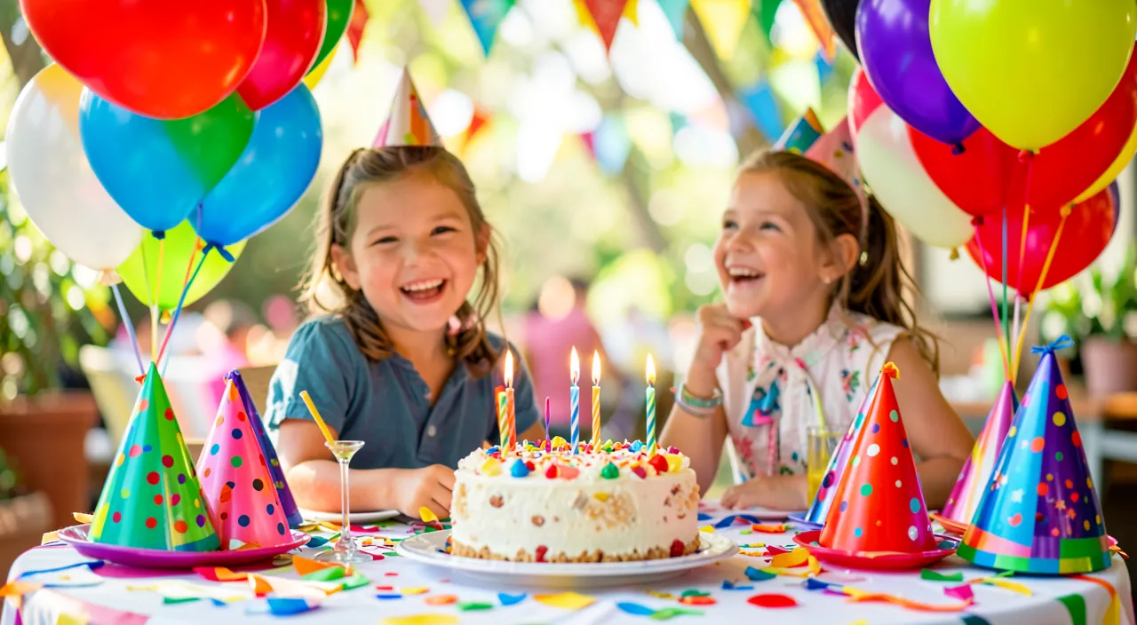 Organizing a birthday party with AI