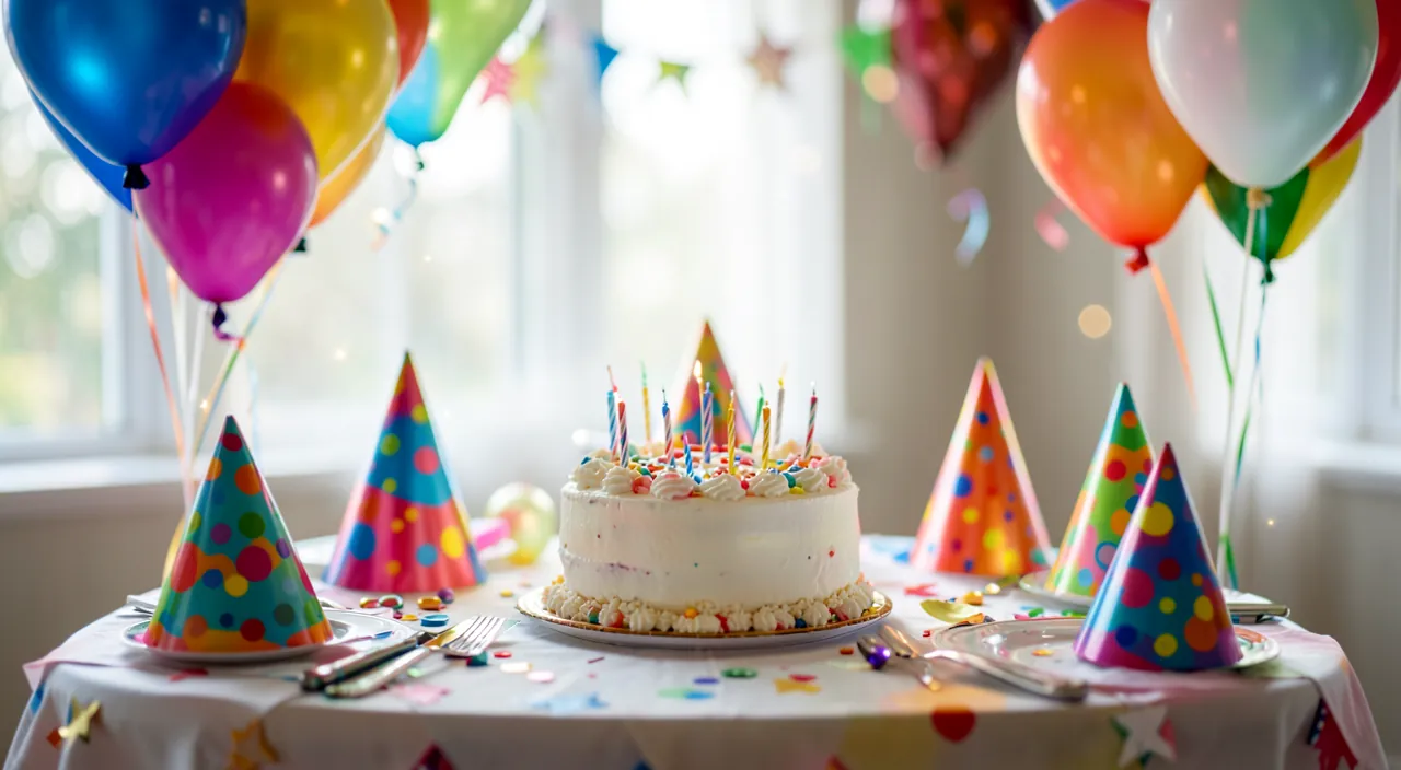 Organizing a birthday party with AI