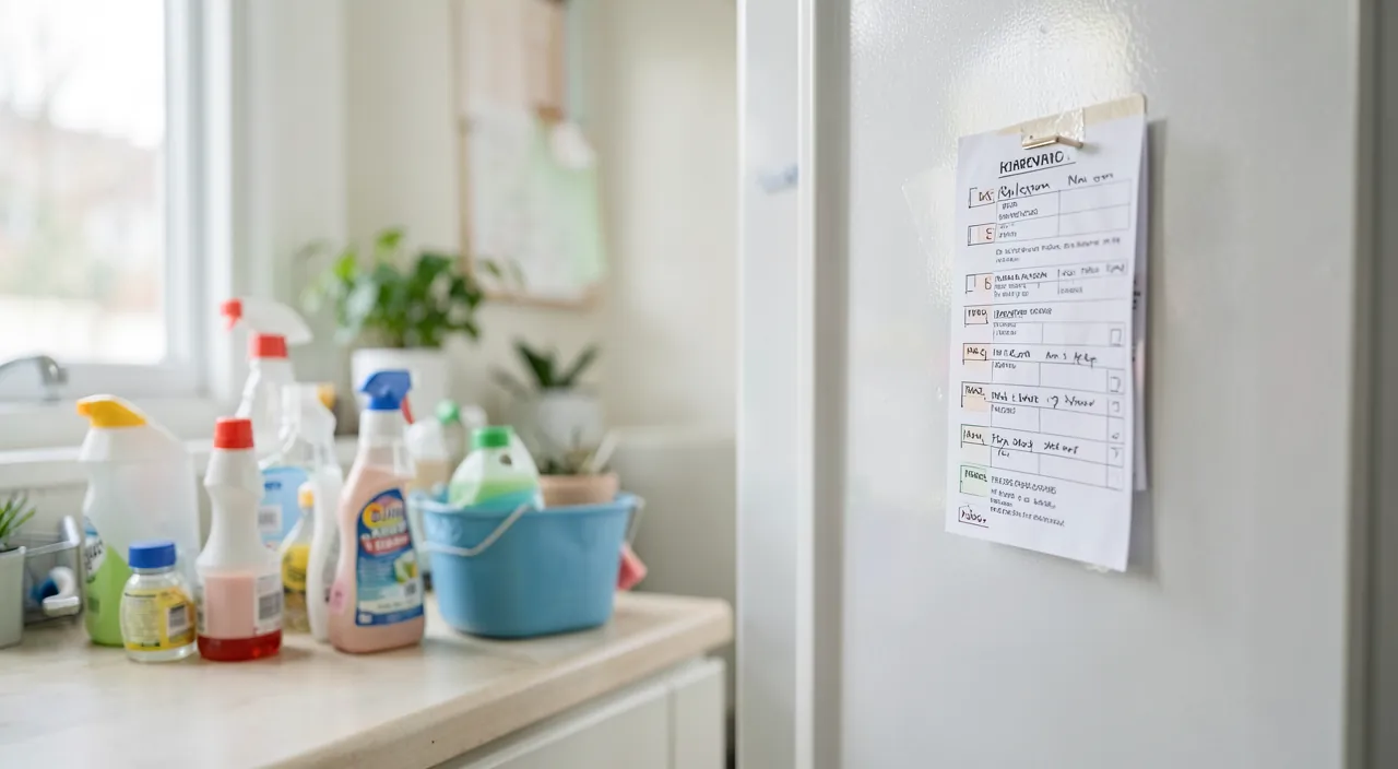 Organizing House Cleaning with AI
