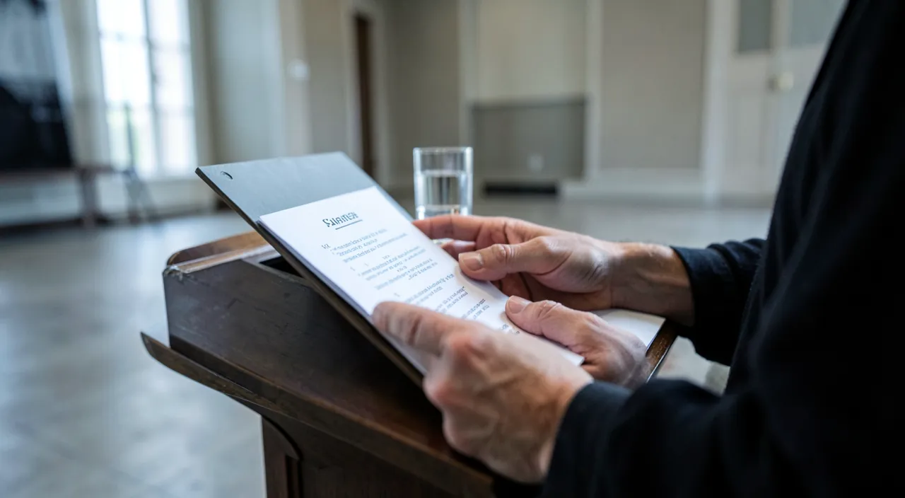 Préparer un discours pour un événement avec l'IA