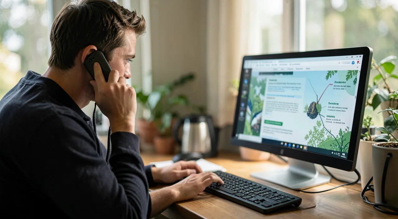 Le faux support technique qui appelle : raccrocher à temps