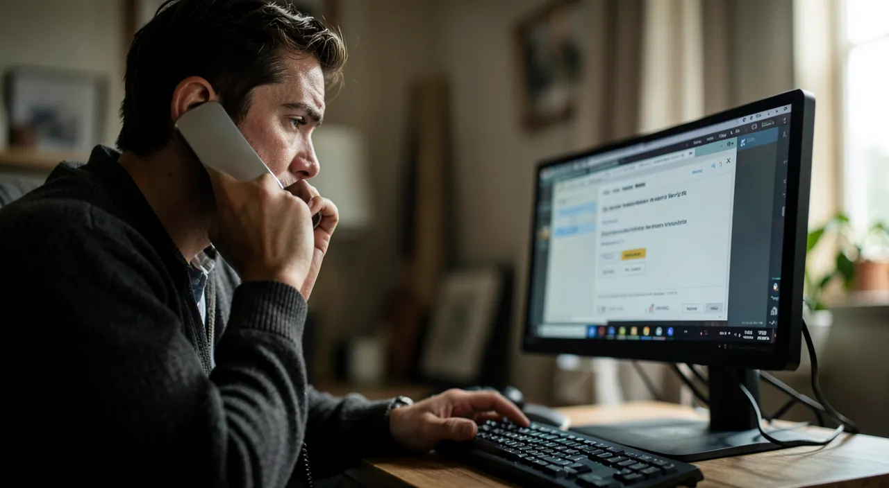 Le faux support technique qui appelle : raccrocher à temps