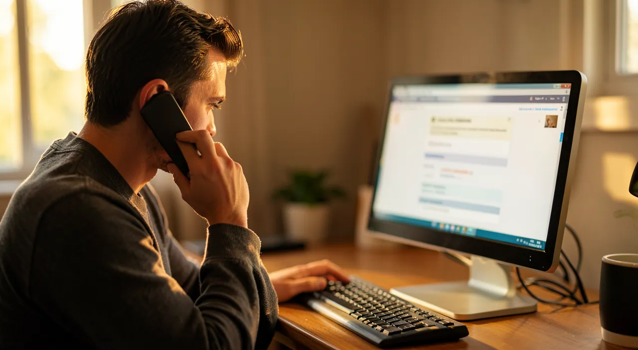 Le faux support technique qui appelle : raccrocher à temps