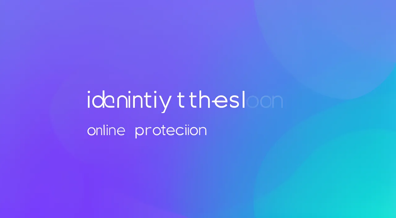 Avoid online identity theft
