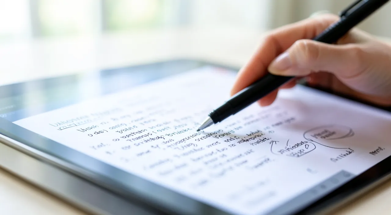 Annotate and highlight a PDF document
