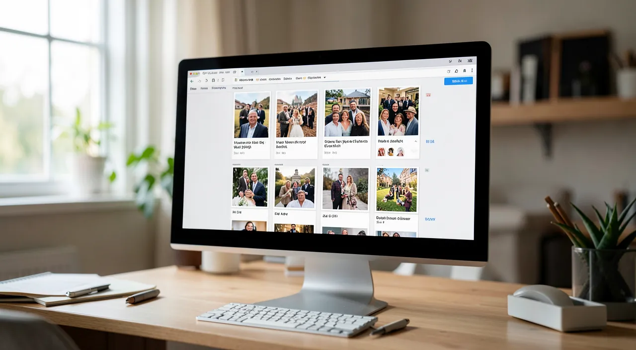 Sorting photos into folders